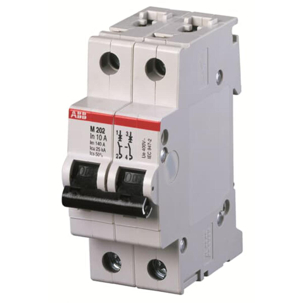 Picture of ABB Circuit Breaker Heavy Duty- MCB-Double Pole 10A