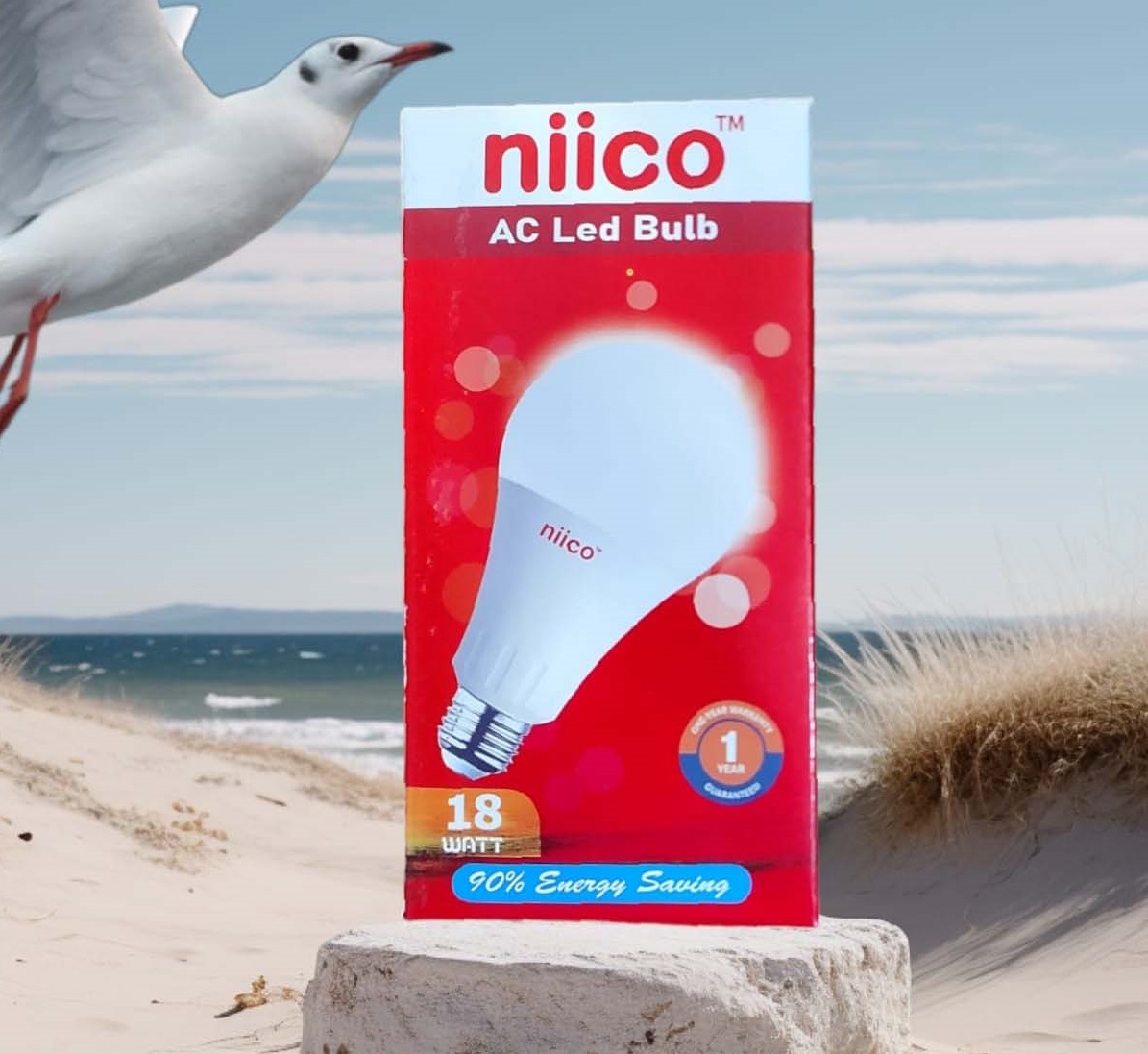 Picture of LED  Bulb Heavy Duty ECO 18 Watt (Pass System Folder)
