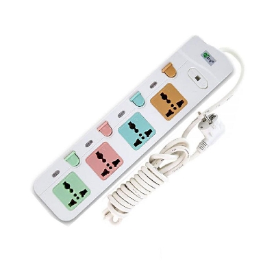 Picture of Multi Plug Heavy Duty 4 Gang Model MTS-G148-2Pin Plug/3 Meter Wire
