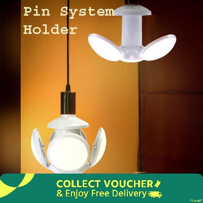 Picture of Led Folding Football Light-White  (Pin System Holder)-One Pice