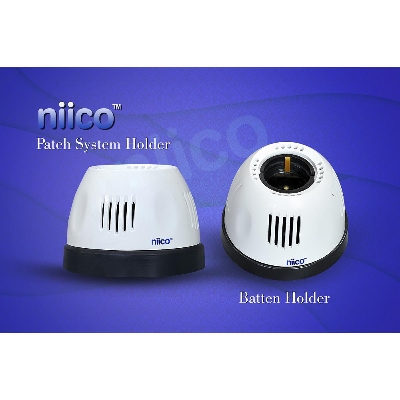 Picture of Batten Holder 2 in 1 Exclusive For Pin +Pass Type Light Model-niico 026 (12 PCS Combo)