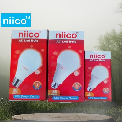 Picture of ECO LED Bulb Premium Quality niico-18 Watt Pin Type holder (1 Year Warranty)
