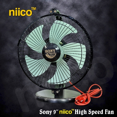 Picture of Sony High Speed niico Fan Business Class - 5 pakha ( 9")-Steel Stand-1 years Warranty)
