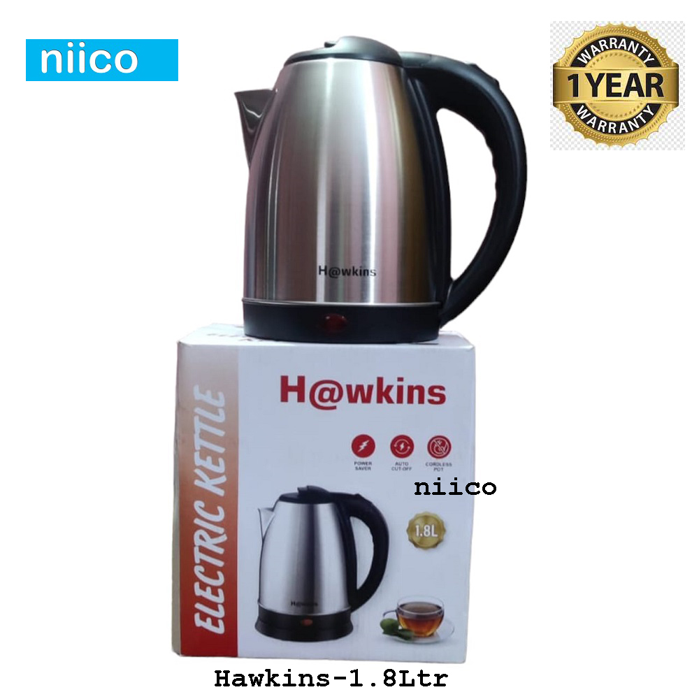 Picture of Hawkins Durable  Heavy Duty Electric Kettle= 1.8 Liter (1 Years Warranty)