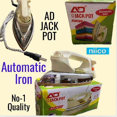 Picture of Jackpot Automatic Heavy Weight Dry Iron - Iron Machine Jackport/Nova/Hawking - Effortlessly Iron Clothes With Automatic Heavy-Weight Dry Iron:1 Year Warranty