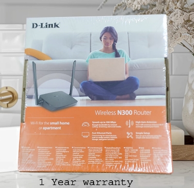Picture of D-Link DIR-615 300mbps 2 Antenna WiFi N300 Router Model-DIR-615-1 Year Warranty
