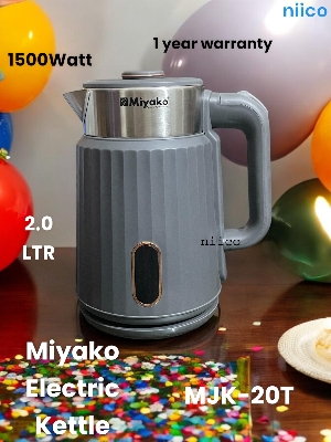 Picture of Miyako Durable  Heavy Duty Electric Kettle Model  =MJK 20T- 2.0 Liter (1 Years Warranty)