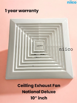 Picture of National Deluxe 10 inch Ceiling Exhust fan  =1 Year warranty Size