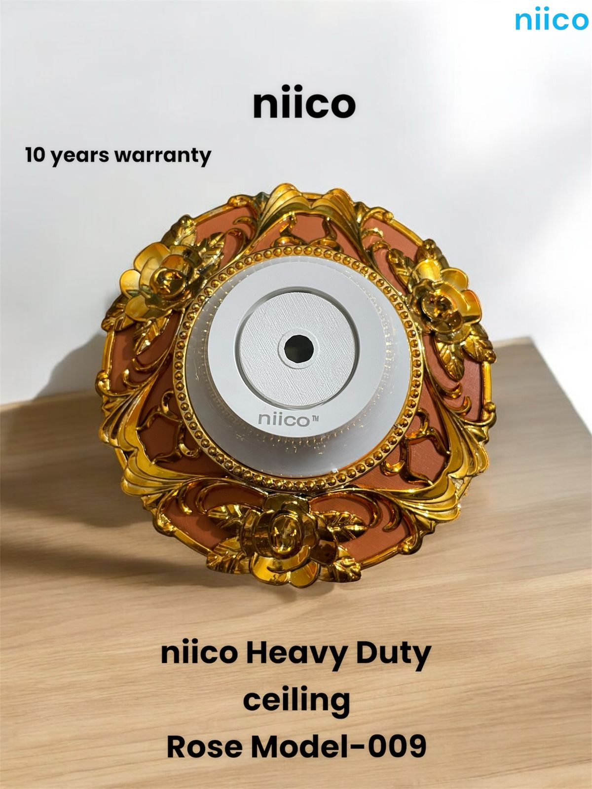 Picture of NIICO Exclusive Design 2 in 1 Ceiling Rose Model-009 (12 PCS Combo)-10 Year Warranty