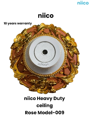 Picture of NIICO Exclusive Design 2 in 1 Ceiling Rose Model-009 (12 PCS Combo)-10 Year Warranty