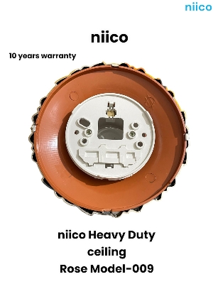 Picture of NIICO Exclusive Design 2 in 1 Ceiling Rose Model-009 (12 PCS Combo)-10 Year Warranty