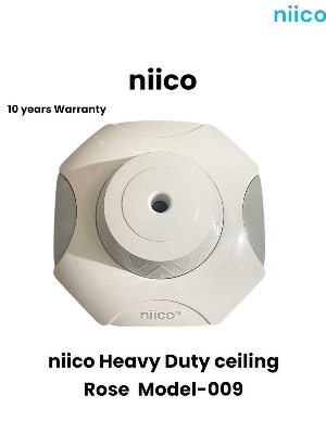 Picture of NIICO Business Class  Ceiling Rose Long Lastnig Product   Model-009 1 pice -(10 Year Warranty)