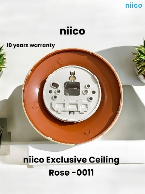 Picture of Exclusive Design 2 in 1 Ceiling Rose Model-0011 (12 PCS Combo)-10 Year Warranty