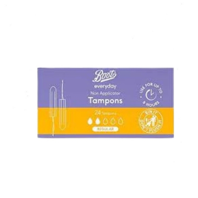 Picture of Boots Everyday Non Applicator 24 Tampons Regular