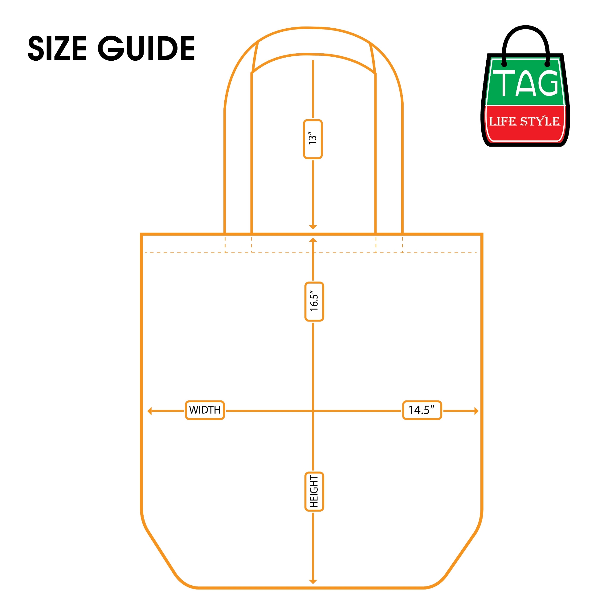 Picture of TAG Lifestyle Canvas Tote Bag/Fashionable Top Handle Off White Color With Zipper for girls For University/College/Trendy Fashionable Women