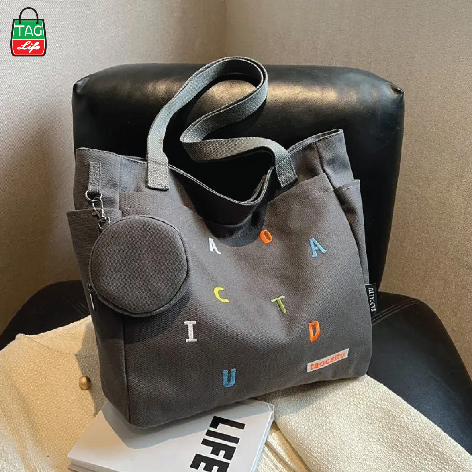 Picture of TAG Lifestyle Exclusive Design embroidery Bag  Women