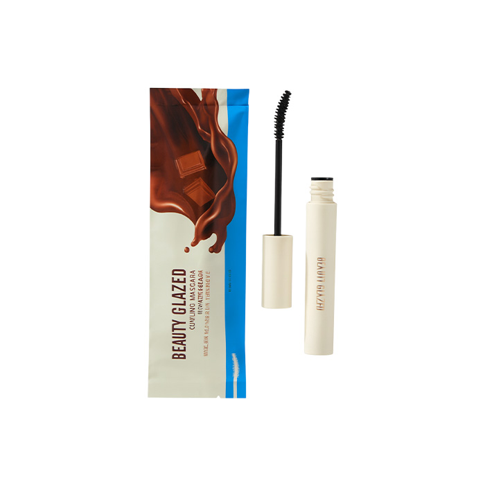 Picture of Beauty Glazed Chocolate Curling Mascara Extremely Black Waterproof 8g