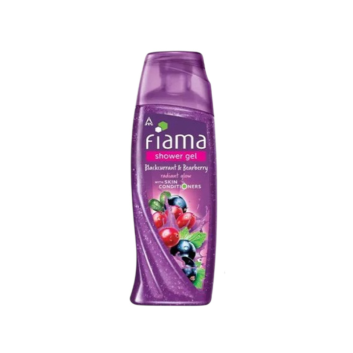 Picture of Fiama Shower Gel Blackcurrant & Bearberry Body Wash With Skin Conditioners For Radiant Glow | 250ml Bottle |Made in India