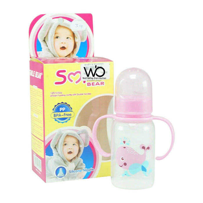 Picture of Smile Bear Food & Juice Feeder with Silicone Nipple 125ml