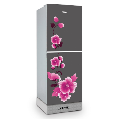 Buy VISION Glass Door Refrigerator RE-160 Liter Mirror Iris Bottom Mount at Best Price in Bangladesh