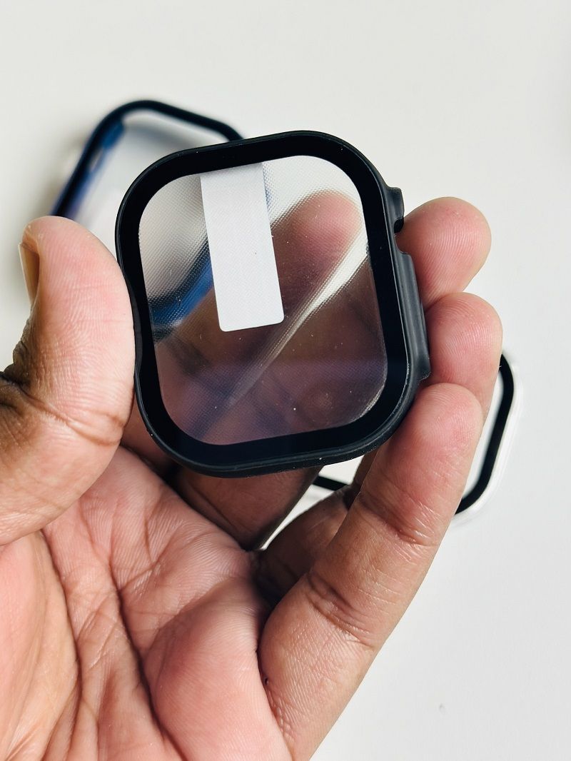 Picture of 49mm Smartwatch Premium Tempered Glass Case – Black Color