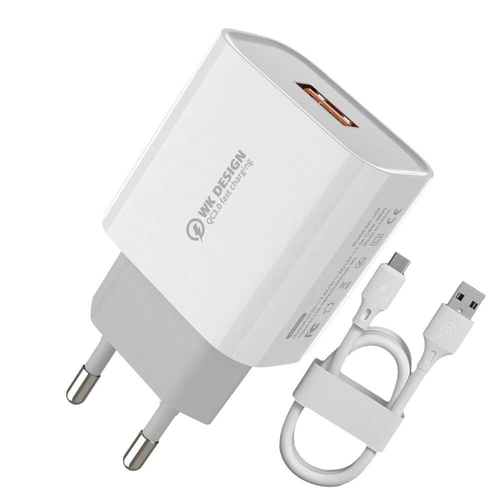 Picture of WK Design Quick Charger 18W (WP-U57) \ No product will be return after The Seal is broken