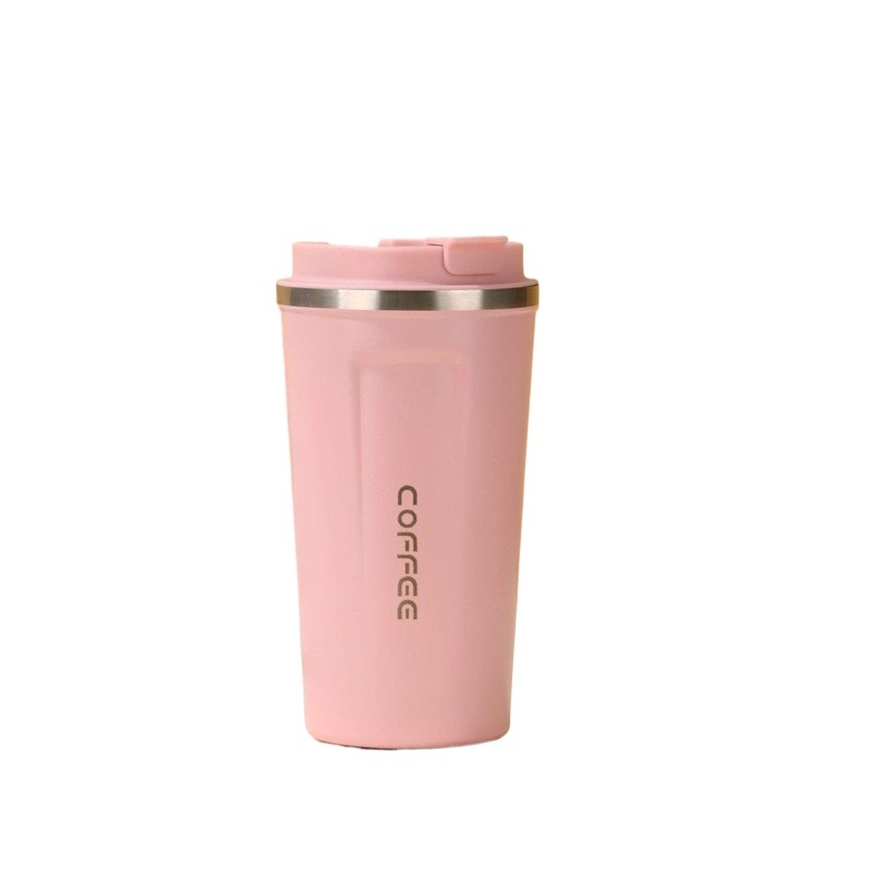 Picture of Stainless Steel Coffee Cup Thermos Mug Leak-Proof Thermos Travel Thermal Vacuum Flask Insulated Cup Water Bottle 510ML