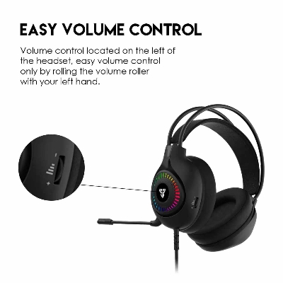 Picture of Fantech ORBIT HG25 7.1 Virtual Surround Sound Gaming Headset\ No product will be return after The Seal is broken