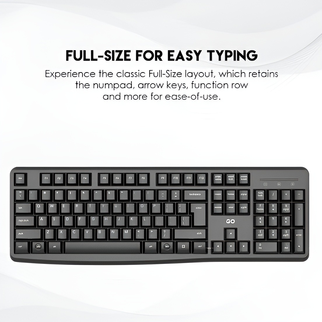 Picture of antech GO WK-894 2.4GHz Wireless Keyboard Mouse Combo
