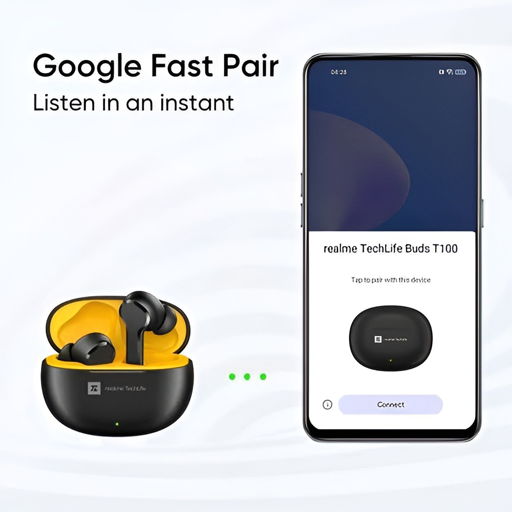 Picture of Realme TechLife Buds T100 True Wireless Earbuds \ No product will be return after The Seal is broken
