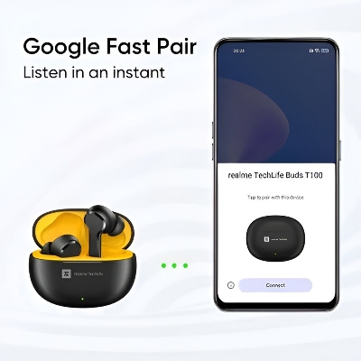 Picture of Realme TechLife Buds T100 True Wireless Earbuds \ No product will be return after The Seal is broken
