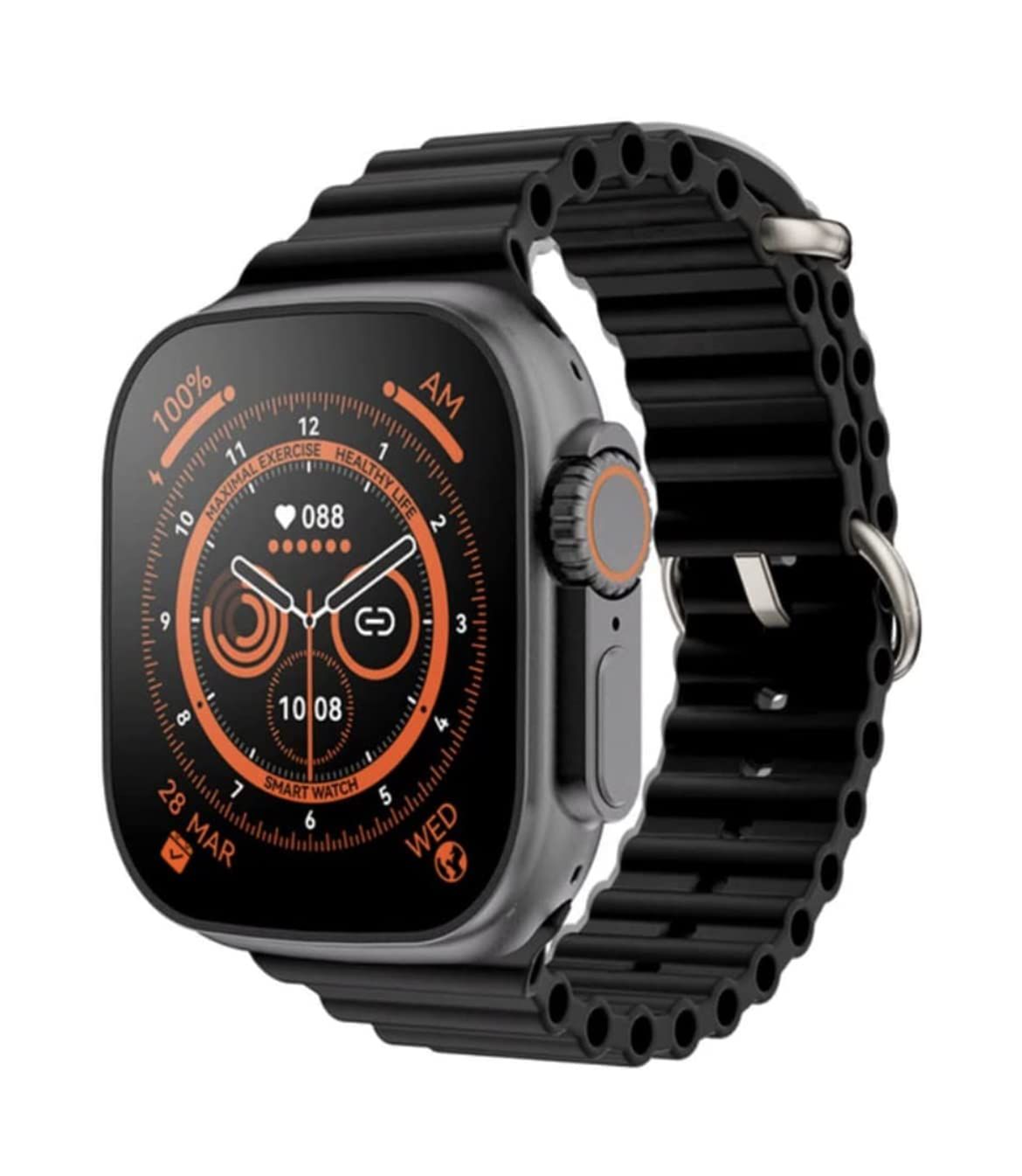 Picture of T800 Ultra Smart Watch Bluetooth Heart Rate Smartwatch for Men Women Ultra Seris 8 Iwo Bluetooth Call Wireless Charge No product will be return after The Seal is broken   Watch