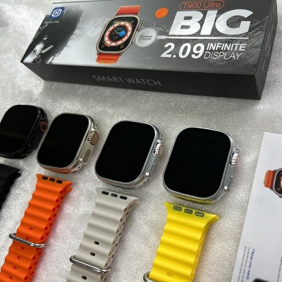 Picture of T900 Ultra Men Smart Watch 2.09" HD Screen Bluetooth Calling Pedometer Heart Rate Blood Pressure Sleep Sports \No product will be return after The Seal is broken Watch for iPhone & Andriod Phon