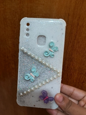 Picture of Love Bracelet case for Vivo Y95 Back Cover Bauhinia Flower Case Vivo