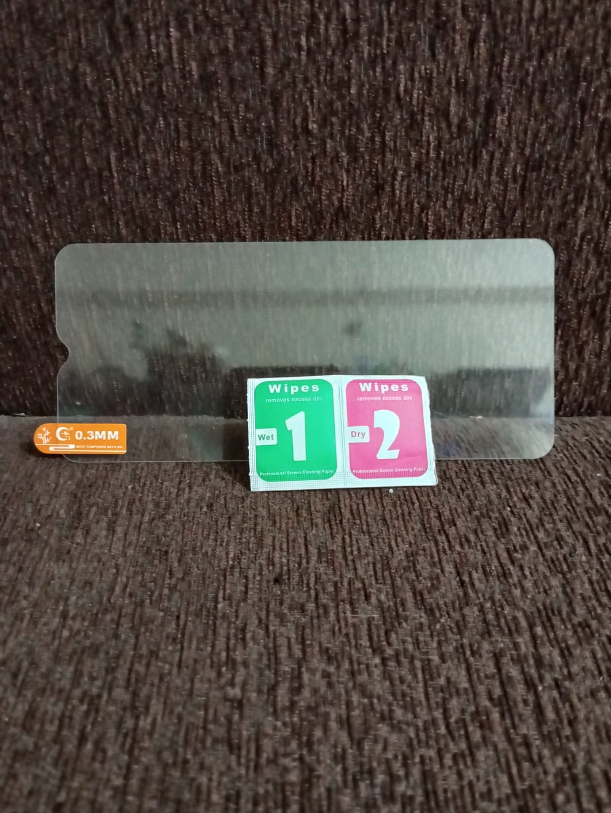 Picture of for Vivo realme 0.3mm Gorila Glass  Super X Gorila Glass Screen Protector wipes free