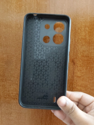 Picture of for Itel A04 New Glossy Cover Silicone Back Cover