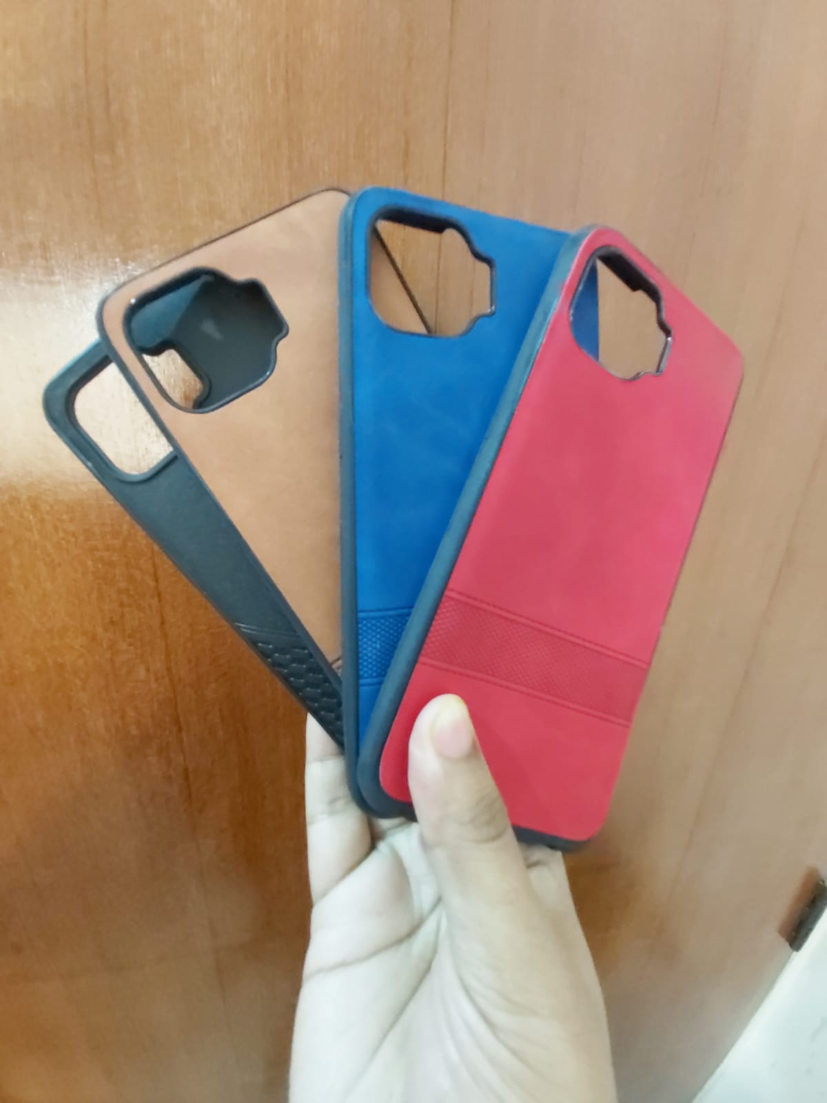 Picture of oppo f17 pro Luxury Silicone Protect Back Cover Soft Case For back cover