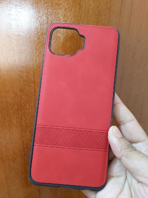 Picture of oppo f17 pro Luxury Silicone Protect Back Cover Soft Case For back cover