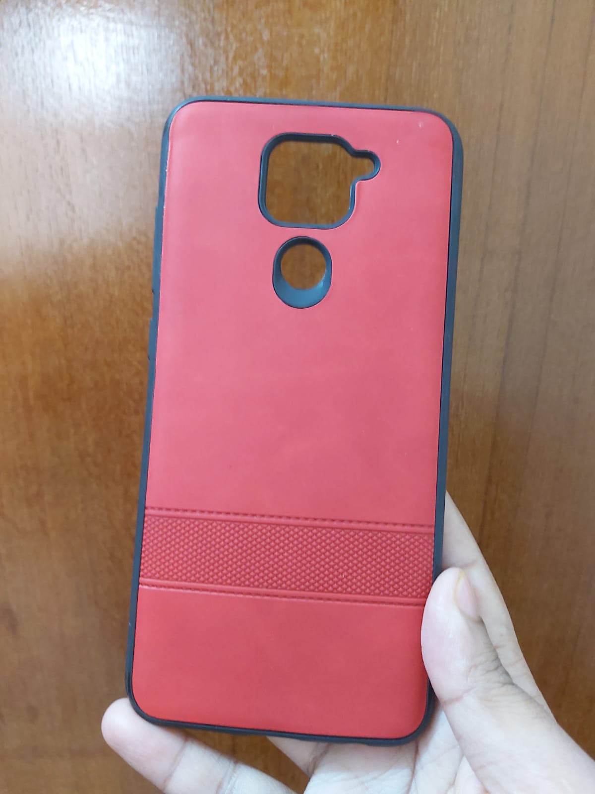 Picture of Redmi note 9 Luxury Silicone Protect Back Cover Soft Case For back cover