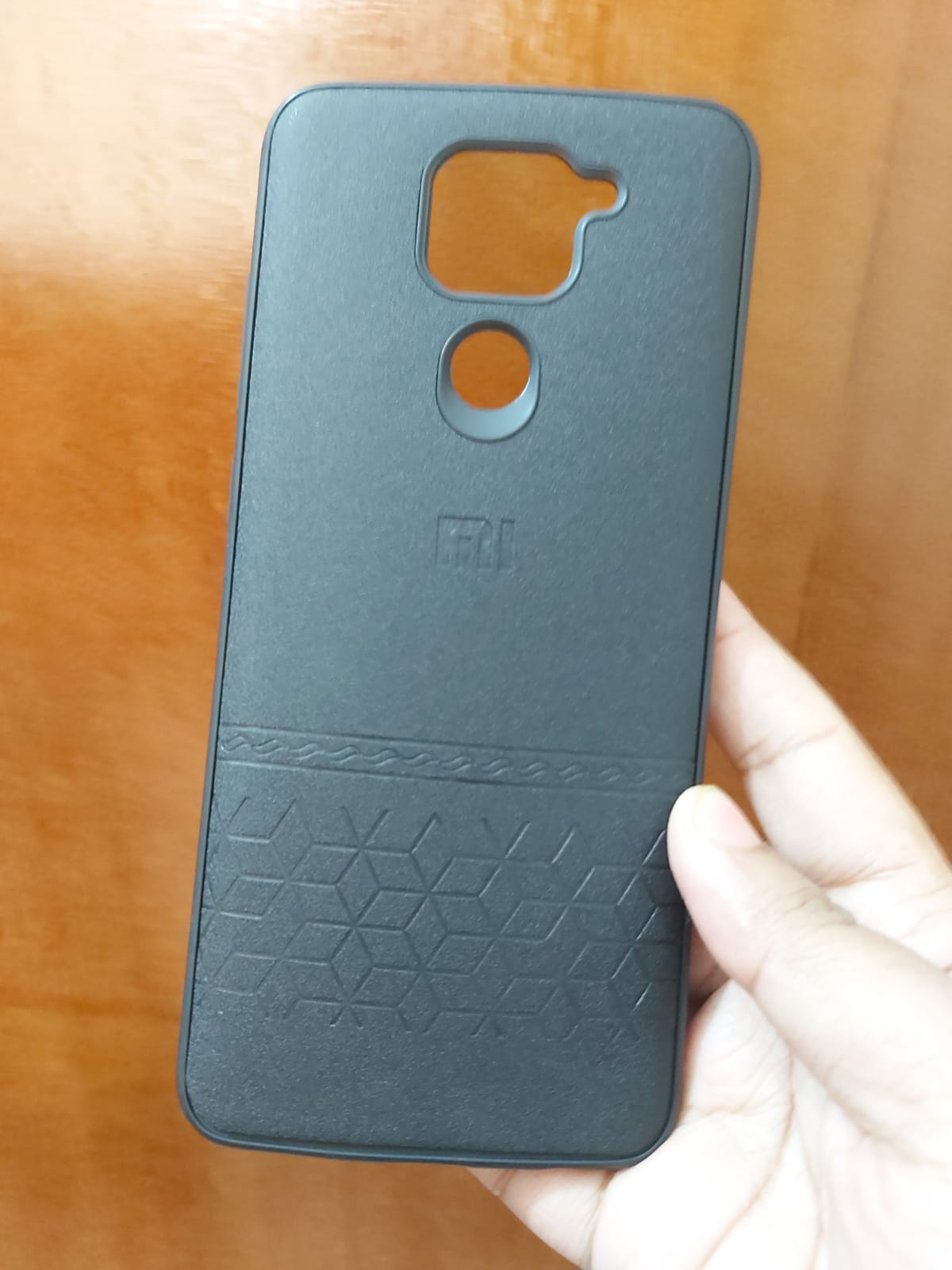 Picture of Redmi note 9 Luxury Silicone Protect Back Cover Soft Case For back cover