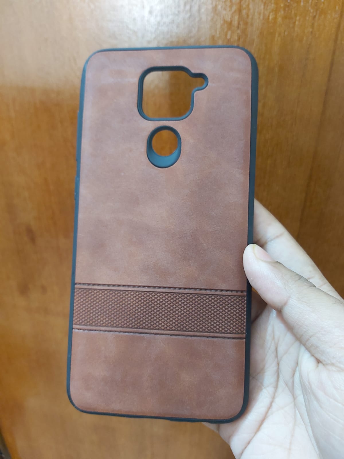 Picture of Redmi note 9 Luxury Silicone Protect Back Cover Soft Case For back cover