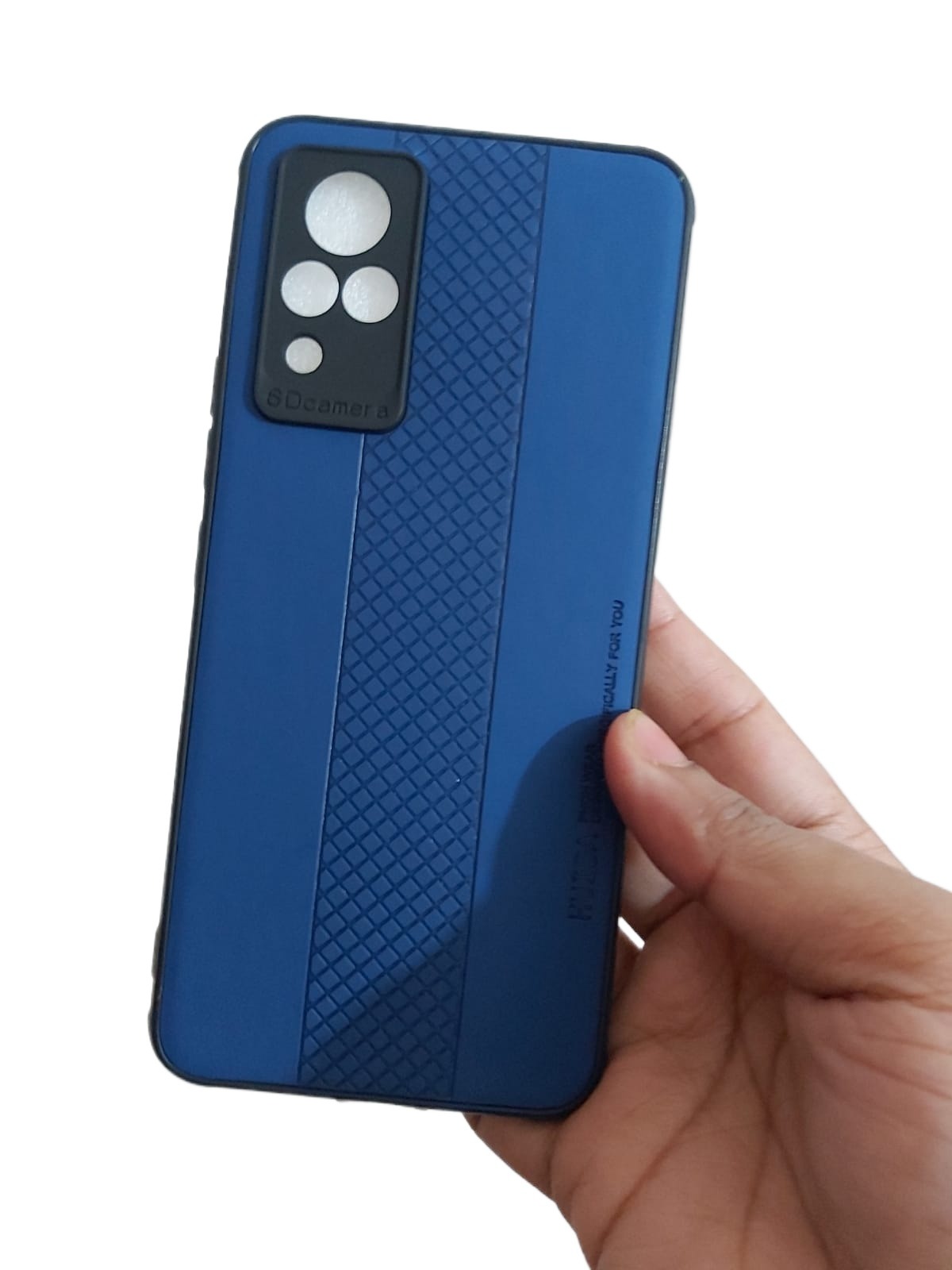 Picture of vivo v21 Luxury Silicone Protect Back Cover Soft Case For back cover