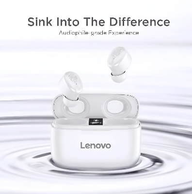 Picture of orginal Lenovo HT18 True Wireless Stereo Earbuds