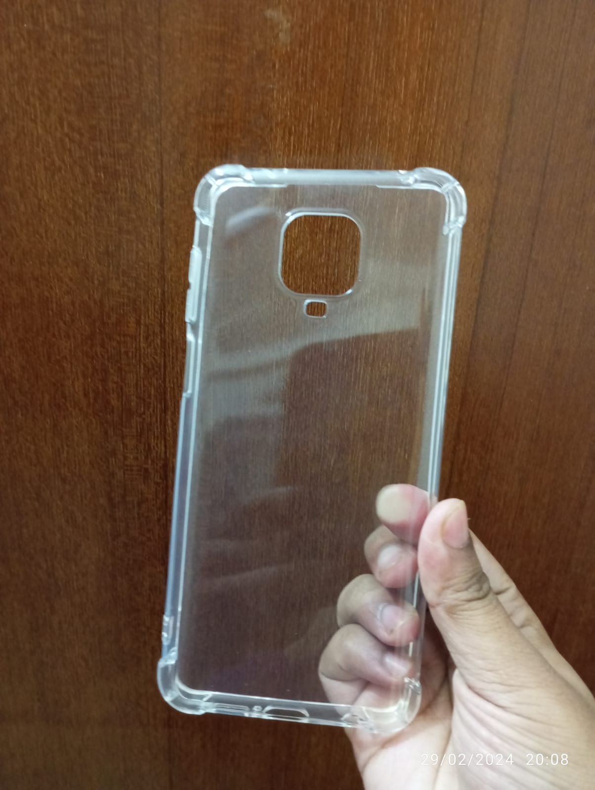 Picture of Redmi note 10 lite note 9s note 9pro 9pro max poco m2 pro shockproof Transparent liquid Cristal clear long time useable soft premium protective back cover