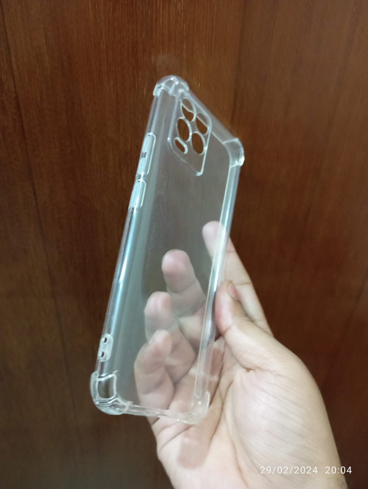 Picture of For Realme 8 / Realme 8 Pro shockproof Transparent liquid Cristal clear long time useable soft premium protective back cover