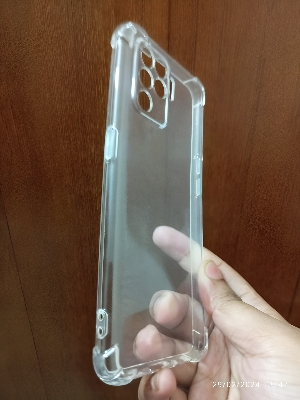 Picture of OPPO A94 F19PRO RENO5 LITE RENO5F shockproof Transparent liquid Cristal clear long time useable soft premium protective back cover