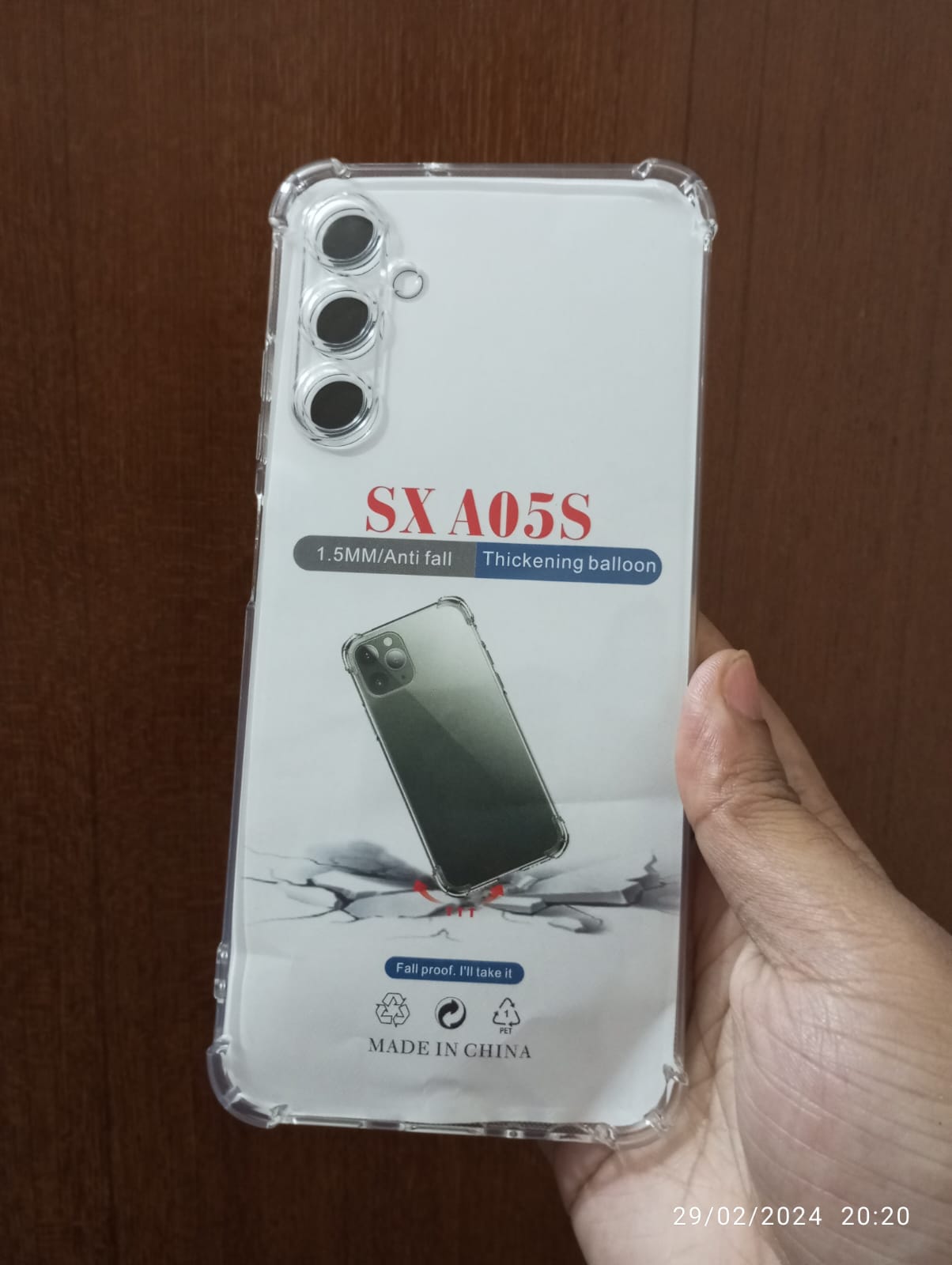Picture of SAMSUNG  GALAXY A05S/A12/M12/F12/M127/A125F shockproof Transparent liquid Cristal clear long time useable soft premium protective back cover