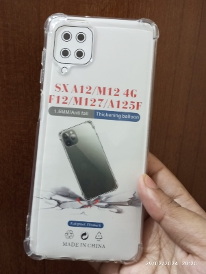 Picture of SAMSUNG  GALAXY A05S/A12/M12/F12/M127/A125F shockproof Transparent liquid Cristal clear long time useable soft premium protective back cover