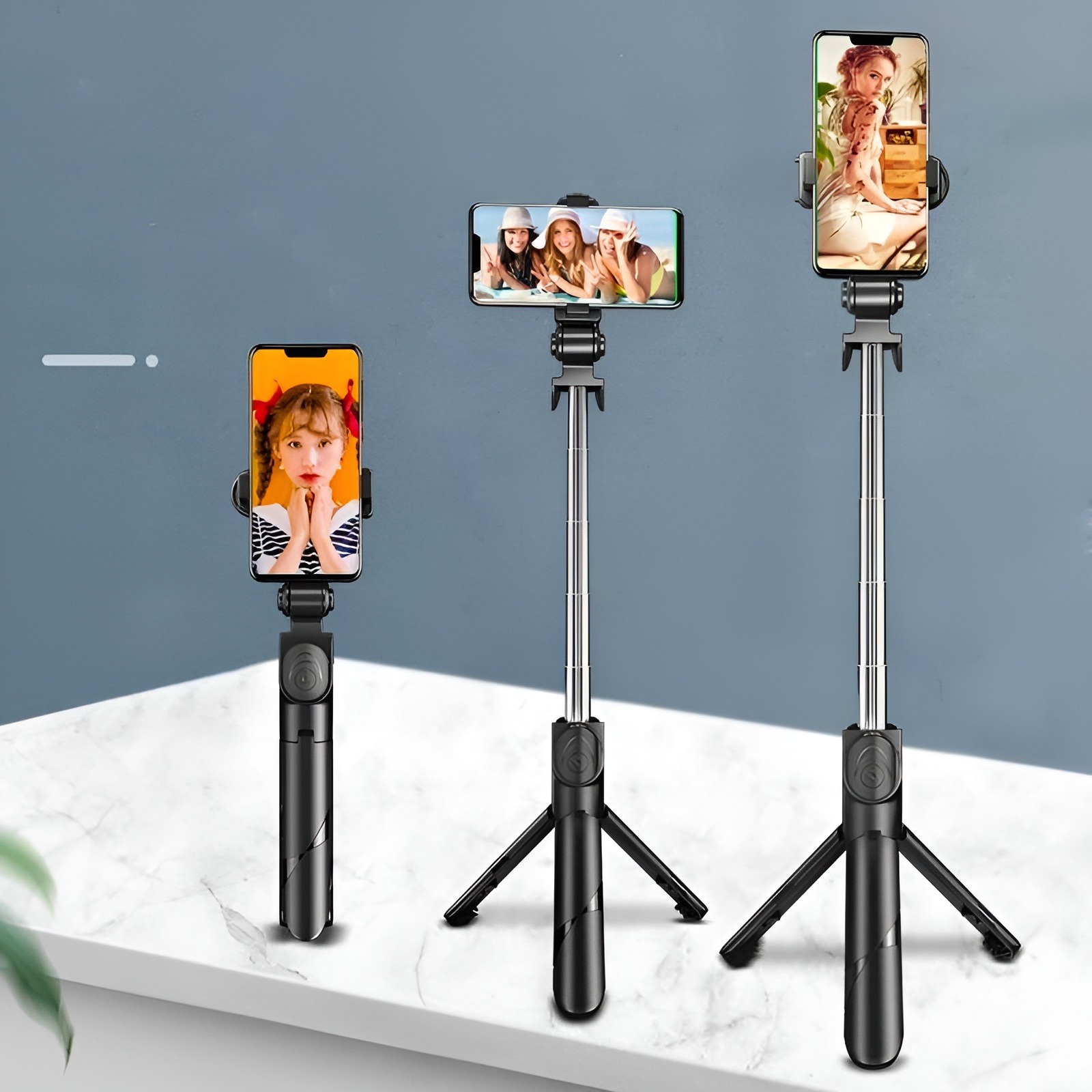 Picture of XT02 Selfie Stick Tripod With Bluetooth Remote