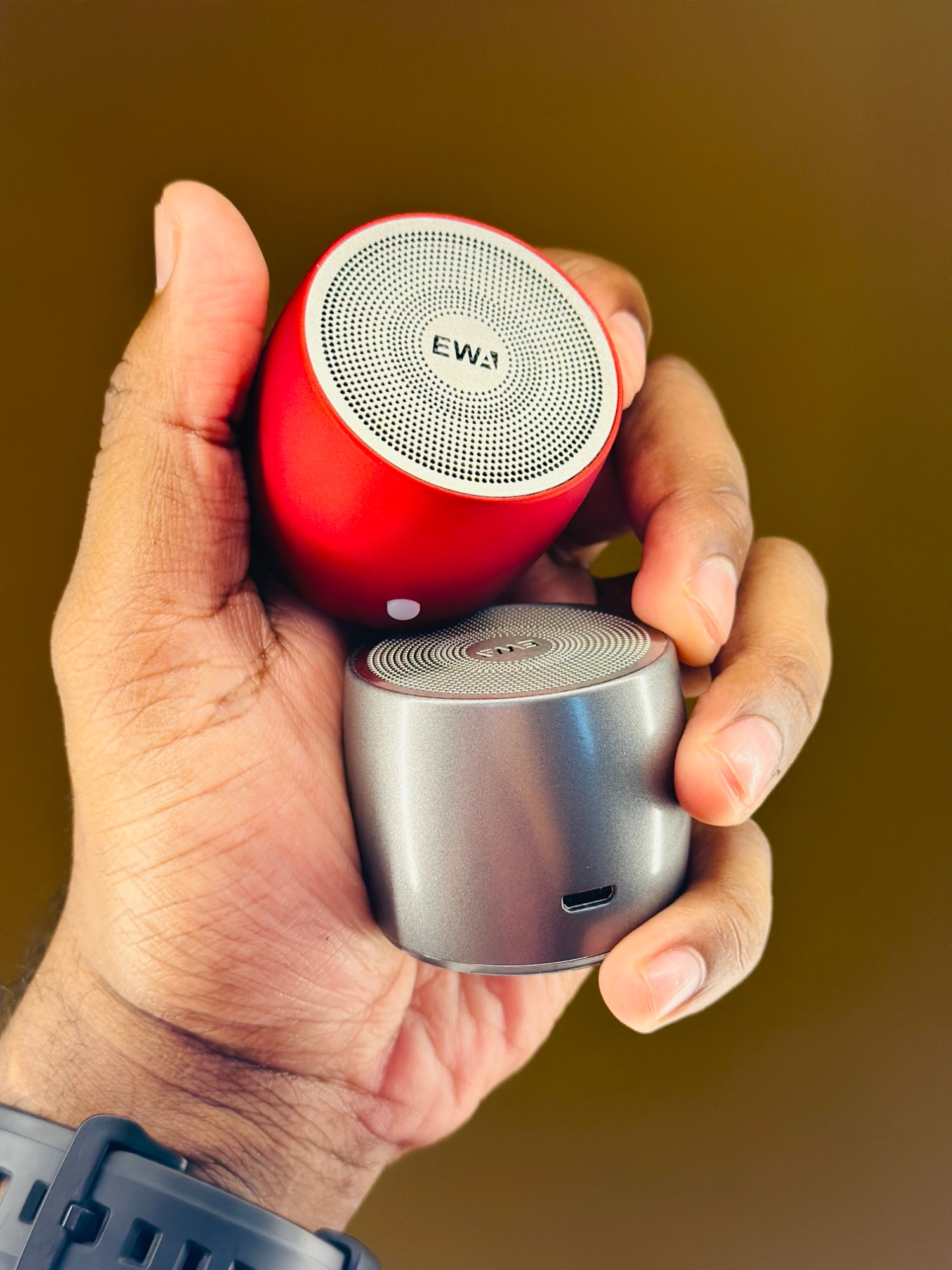 Picture of EWA A103 Bluetooth Speaker Bass Metal Material Speaker Portable